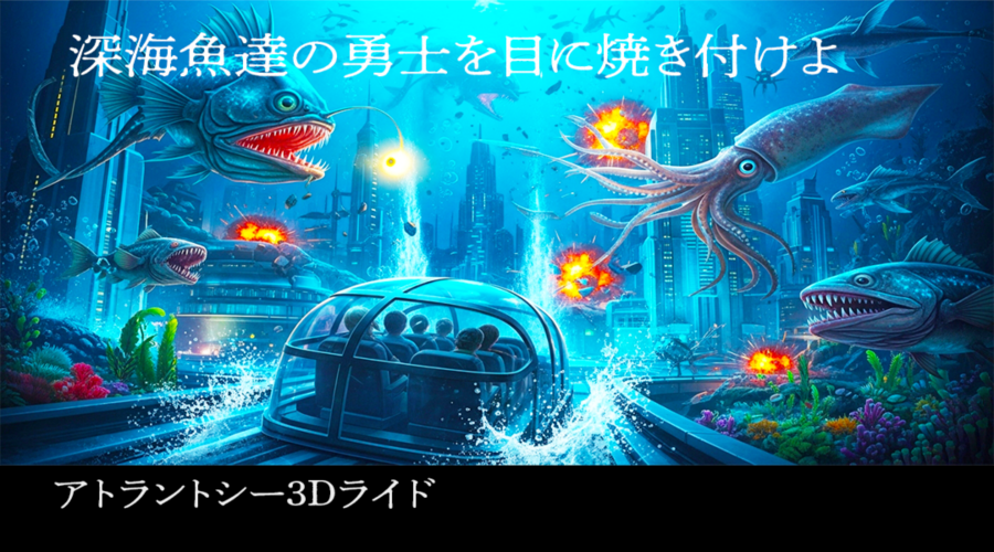 アトラントシー3Dライド